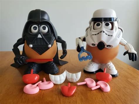 MR POTATO HEAD Star Wars Darth Tater Vader Sput Storm Trooper 18