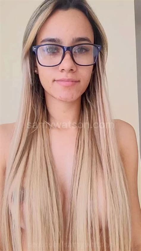 Samy Watson Boobie Fuck Me With My Glasses On 😼💦 Boobs Tits