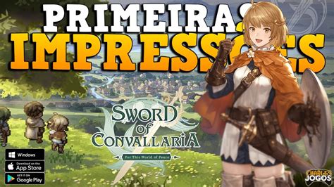 Sword Of Convallaria Primeiras Impress Es Gameplay Rpg Gratuito