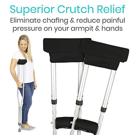 Vive Crutch Pads Padding For Walking Arm Crutches Universal