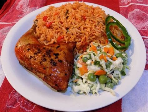 Jollof rice and chicken – Aflaomarket