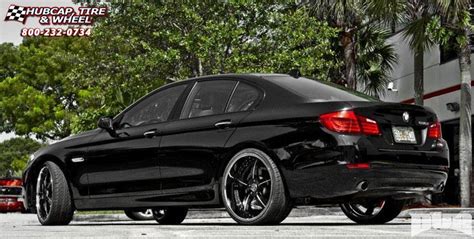 Bmw 535i Dub X 23 Black And Milled 22 X 9