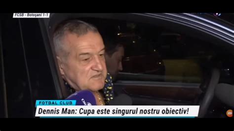 REACTIA LUI GIGI BECALI DUPA EGALUL CU BOTOSANI YouTube