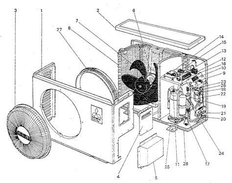 Air Conditioning Unit Parts Diagram Sante Blog | Hot Sex Picture