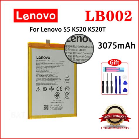 Lenovo Original Battery Lb Mah Battery For Lenovo S K K T