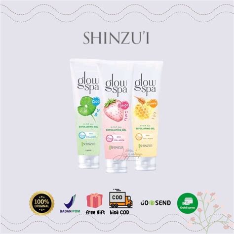 Jual Shinzui Glow Spa Exfoliating Gel Ml Series Honey Ichigo