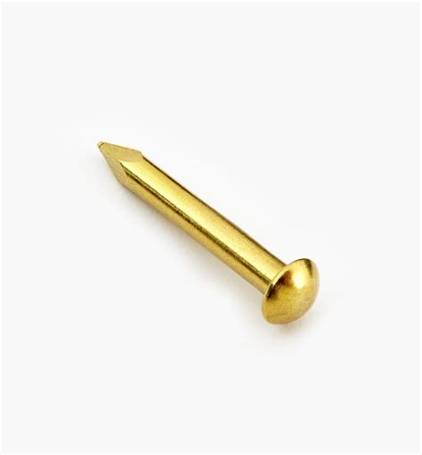 Solid Brass Escutcheon Pins Lee Valley Tools