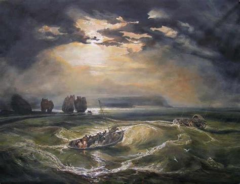 "Fishermen at Sea" Joseph Turner reproduction by David Aldus (now ...