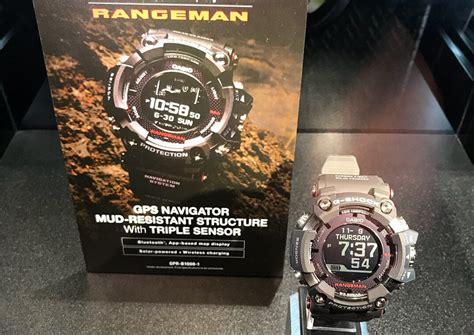 G Shock Rangeman GPR B1000 With GPS Navigation G Central G Shock