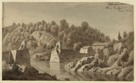 The Potomac River once had a suspension bridge – Greater Greater Washington