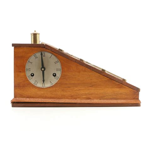 Wooden Rolling Ball Machine Clock, 20th Century | EBTH