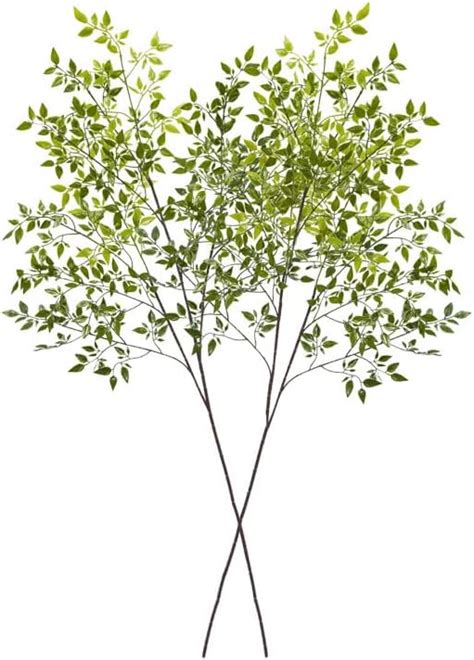 Amazon Phliofd 2Pcs Artificial Greenery Stems 43 3 Fake Nandina