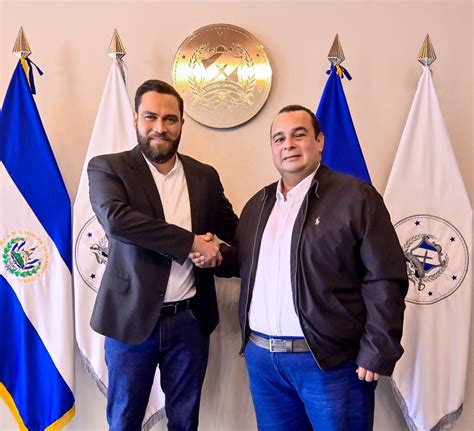 Jorge Aldana Se Reuni Con Alcalde De San Salvador Vtv