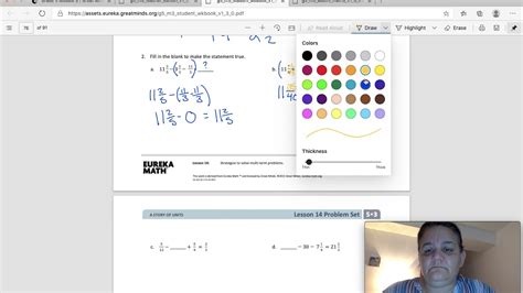 Eureka Math Grade 5 Module 3 Lesson 14 Problem Set Youtube