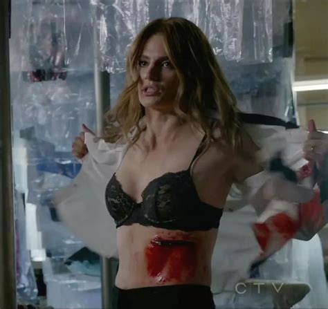 Stana Katic Hot Kate Beckett Bikinis Swimwear Castle Cinema