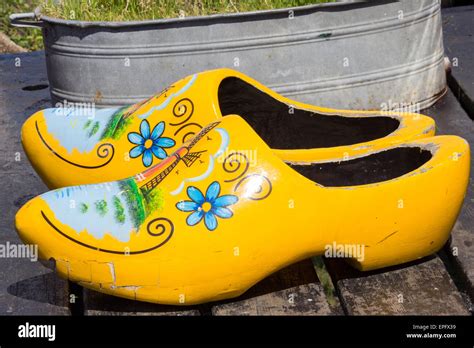 Row Of Dutch Clogs Hi Res Stock Photography And Images Alamy