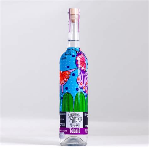 Botella De Mezcal Agave Tobal Ml Qui Reme Mucho