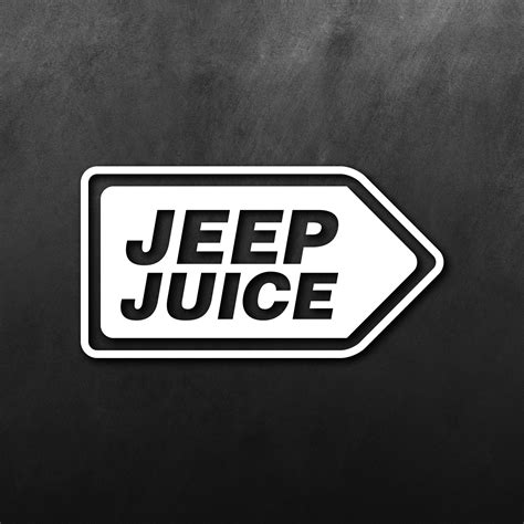 Juice Sticker For Jeep Retrobot