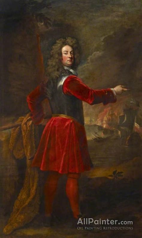 Sir Godfrey Kneller Bt Admiral Edward Russell 1st Earl Of Orford Oil