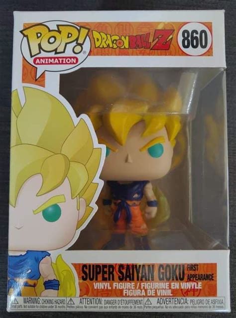 Funko Pop Dragon Ball Z Super Saiyan Goku First Appearance 860