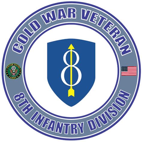 Us Army Cold War Th Infantry Division Veteran Decal Cold War Veteran