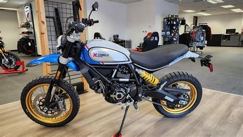 Ducati Scrambler Desert Sled Sparking Blue For Sale In San Antonio Tx