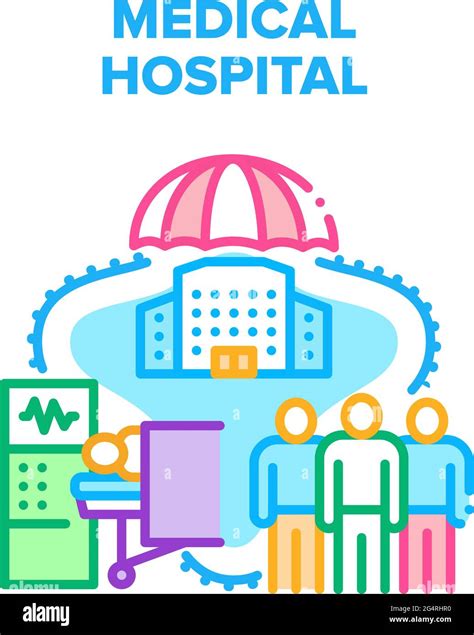 Medical Hospital Vector Concept Color Illustration Stock Vector Image And Art Alamy