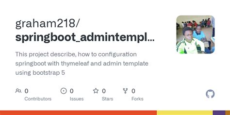 GitHub Graham218 Springboot Admintemplate Bootstrap This Project