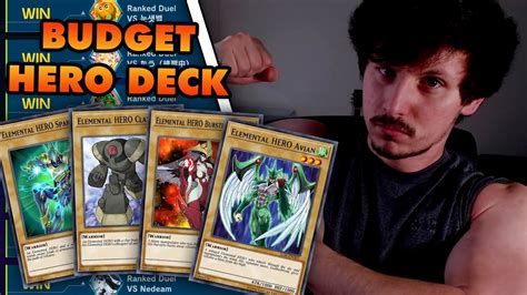 The Best Elemental Hero Deck In Yu Gi Oh Master Duel Youtube