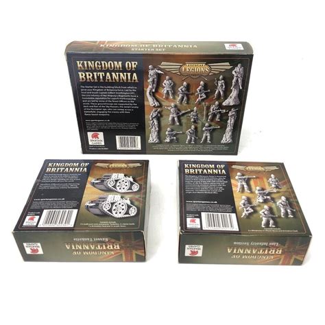 Spartan Games Dystopian Legions Kingdom Of Britannia Miniatures Box