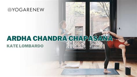 YogaRenew Vinyasa Class Level 1 Ardha Chandra Chapasana YouTube