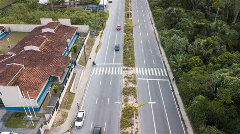 Sinalização horizontal foi implantada na avenida Margarita