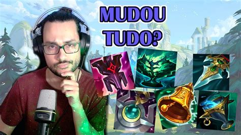 Itens De Suporte Resumo Das Altera Es League Of Legends Youtube