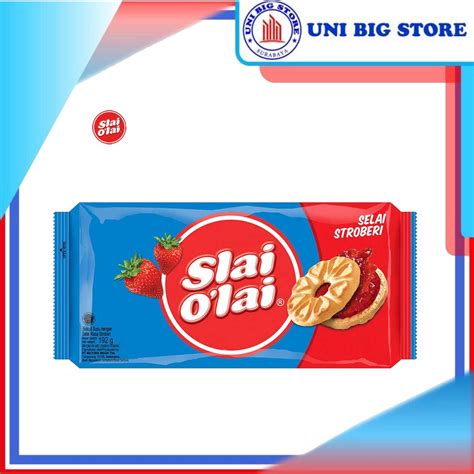 Jual Slai Olai O Lai Biskuit Susu Selai Strawberry Gr Roma Biscuit