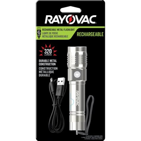 Rayovac 320 Lumens Rechargeable LED Flashlight, 1 pk - Pick ‘n Save