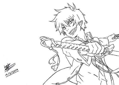 Blue Exorcist Coloring Pages Coloring Coloring Pages