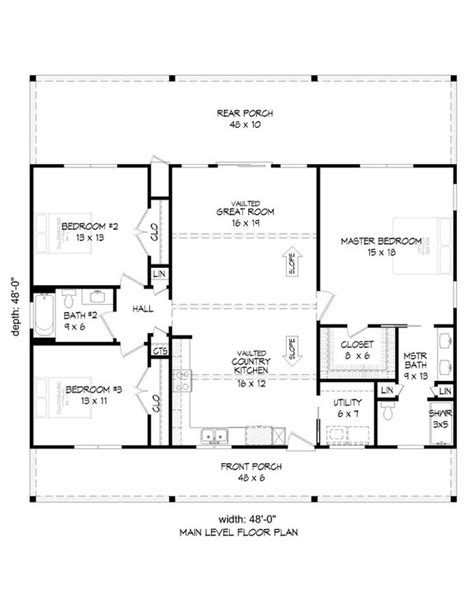 Simple House Plans Ranch Best Sale Dakora Co