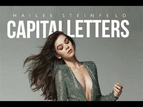 Lyrical Video Hailee Steinfeld Bloodpop Capital Letters