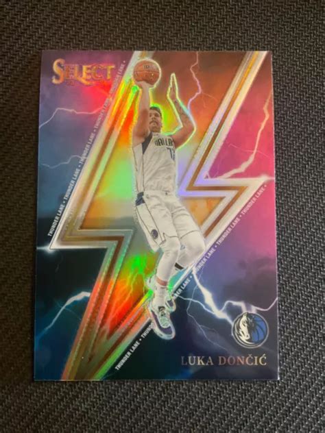 Select Basketball Silver Luka Doncic Dallas Mavericks Thunder