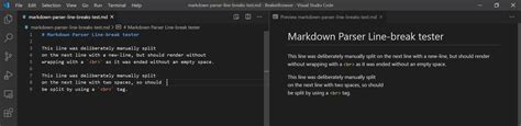 Markdown Parser Line Breaks Issue 1610 Beakerbrowser Beaker GitHub