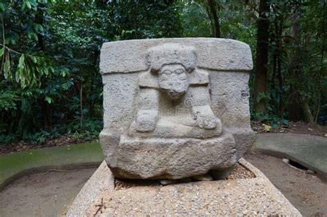 The Outdoor Museum of Parque Museo La Venta in Tabasco, Mexico, Showcases Ancient Olmec Heads ...