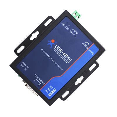 RS232 RS485 RS422 Single Serial Ethernet Converter Jinan USR IoT