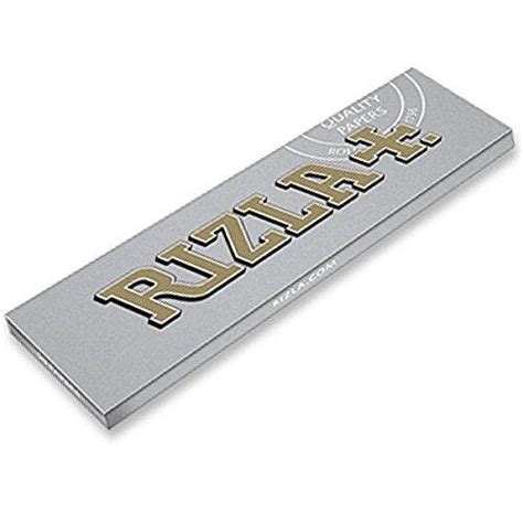 Packs Of Rizla Super Thin Silver Quality Cigarette Rolling Papers