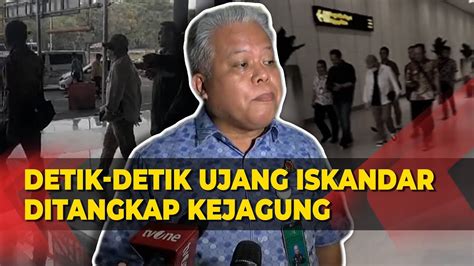 Momen Kejagung Tangkap Anggota DPR Nasdem Ujang Iskandar Di Bandara