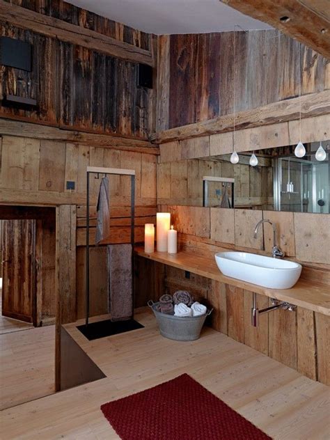 23 Fantastic Rustic Bathroom Design Ideas