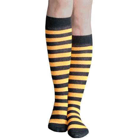 Striped Knee High Socks