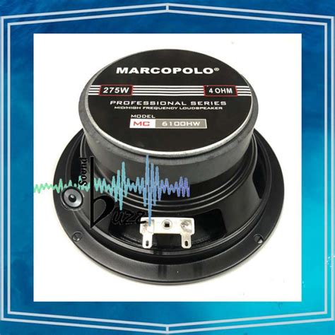 Jual Speaker Marcopolo Fullrange Mc Hw Inch Di Seller Noelle