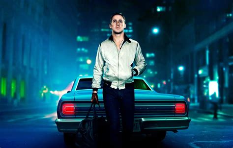 Обои кино фильмы актер Drive Драйв Ryan Gosling Райан Гослинг на