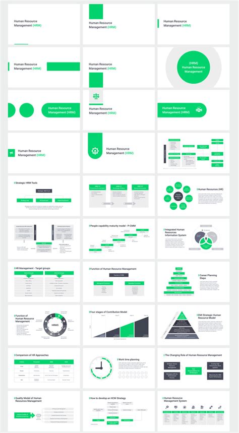 Human Resource HRM PowerPoint template - TemplateMonster