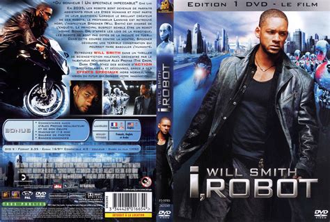 Jaquette Dvd De I Robot V2 Cinéma Passion